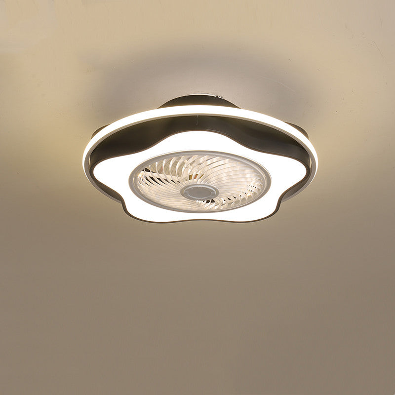 Smart Ceiling Fan Lamp Voice Control For Living Room Applicable To Bedroom
