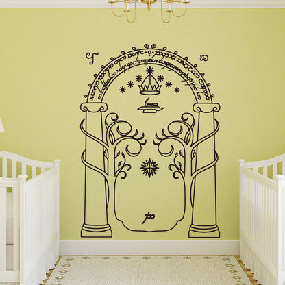 Living room wall stickers