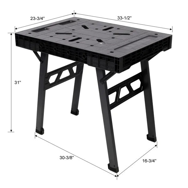 Foldable Work Bench,Portable Workstation,Work Bench Suitable For Garage