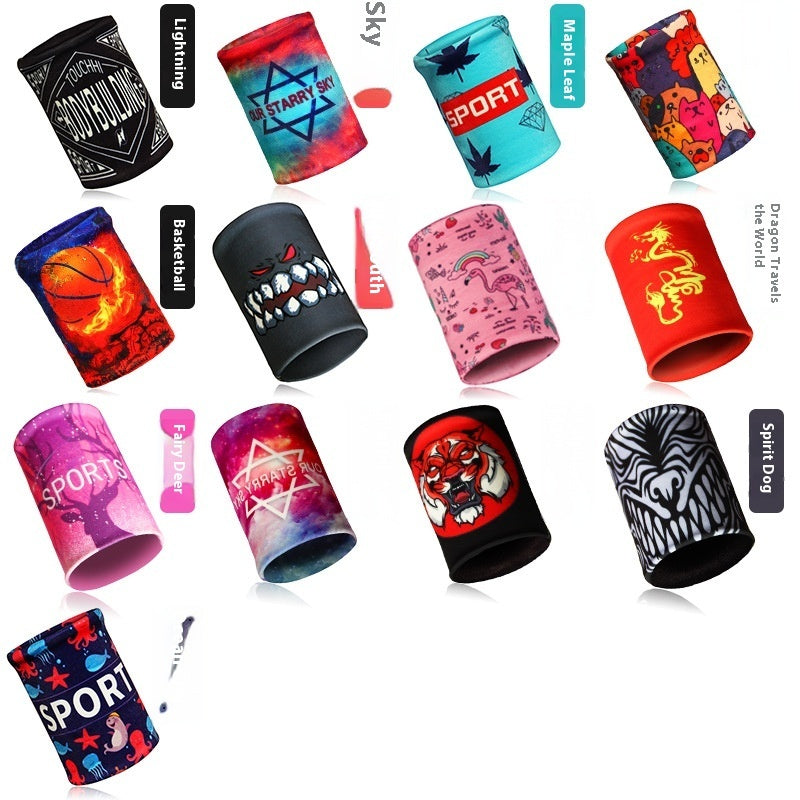 Sports Fitness Wrist Protective Gear Elastic And Sweat-absorbing